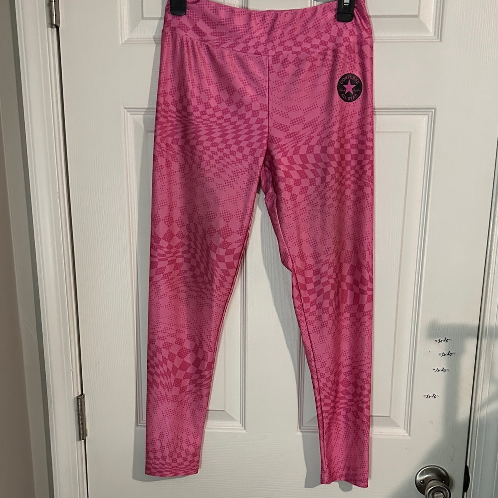 Converse Kids' Vibrant Pink Leggings XL